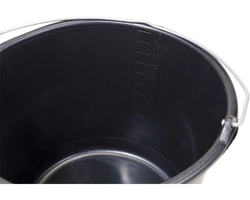 Bouwemmer PE Rond, Zwart ∅ 305 Mm 12 L 6 Bouwemmer PE Rond, Zwart ∅ 305 Mm 12 L - Afbeelding 4