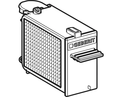 GEBERIT Vullade Met Filter Voor DuoFresh Module 243.970.00.1 3 GEBERIT Vullade Met Filter Voor DuoFresh Module 243.970.00.1