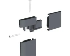 HOME PROTECT Schuifdeurhor Aluminium Antraciet 230x240 Cm -Home gereedschap DV 8 10212524 01 4c AT 20200208214658