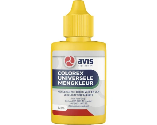 AVIS Colorex Mengkleur Universeel 22 Ml Geel 3 AVIS Colorex Mengkleur Universeel 22 Ml Geel