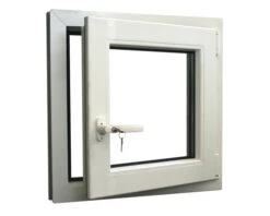 ARON Basic Kunststof Raamvenster Draai Kiep Rechts CrĂšme Wit (b X H) 90 X 120 Cm