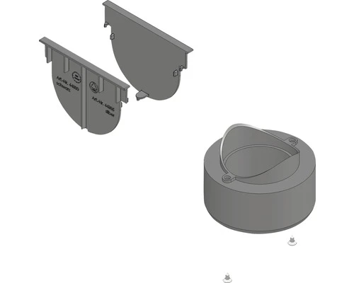Hauraton TOP X Aansluitset Met Schutbord Wand En Adapter DN/OD 75/110 Zwart 3 Hauraton TOP X Aansluitset Met Schutbord Wand En Adapter DN/OD 75/110 Zwart
