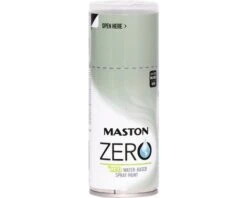MASTON Zero Spuitlak Zijdeglans RAL 6021 Lichtgroen 150 Ml