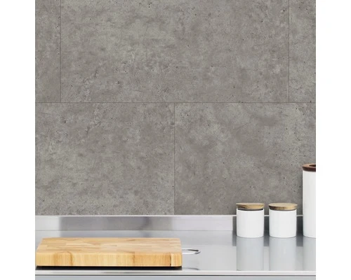 GROSFILLEX Gx Wall Kunststof Tegels Beton Grijs, 60x30 Cm 4 GROSFILLEX Gx Wall Kunststof Tegels Beton Grijs, 60x30 Cm - Afbeelding 2