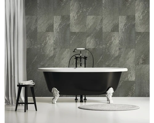 GROSFILLEX Gx Wall Kunststof Tegels Steen Donker, 60x30 Cm 3 GROSFILLEX Gx Wall Kunststof Tegels Steen Donker, 60x30 Cm