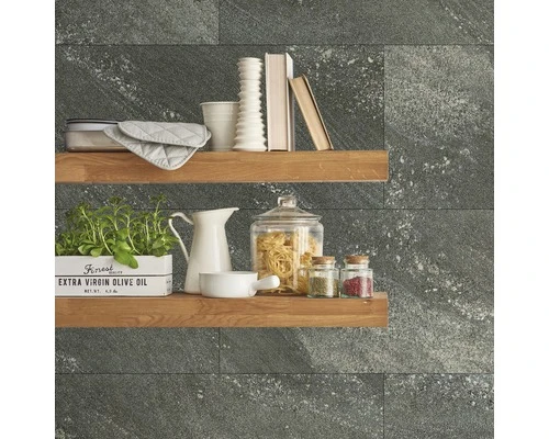 GROSFILLEX Gx Wall Kunststof Tegels Steen Donker, 60x30 Cm 4 GROSFILLEX Gx Wall Kunststof Tegels Steen Donker, 60x30 Cm - Afbeelding 2