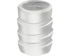 DRESSELHAUS Inslagmof 11x13 Mm M6 Kunststof Wit, 1000 Stuks