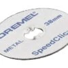 DREMEL SpeedClic Slijpschijf Voor Metaal SC456B 38 Mm, 12 Stuks -Home gereedschap DV 8 7836067 01 4c AT 20121004103106
