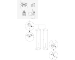 FORM & STYLE Rollerset Wit Tuvalu 7801949