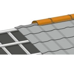 PRECIT Nokvorst Halfrond Dakpanplaat Metaal RAL 9005 Zwart 1000 X 280 Mm -Home gereedschap DV 8 8526672 Firstblech halbrund 03 4c DE 20190613154756