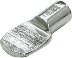 HETTICH Plankdrager Lepelvormig Vernikkeld 7/8 Mm, 40 Stuks